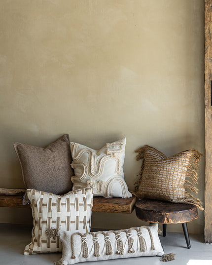 Antique Wabi-sabi Linen Cushion
