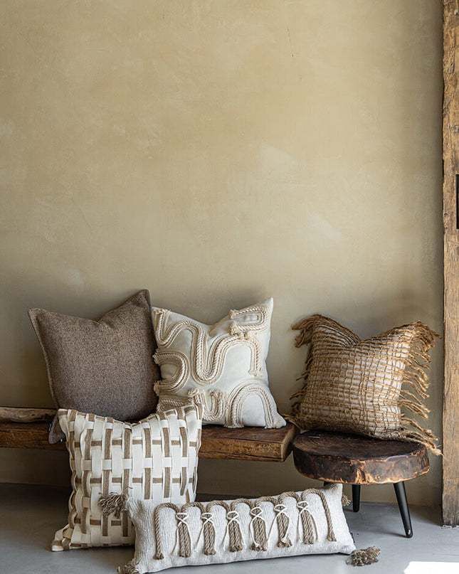 Antique Wabi-sabi Linen Cushion