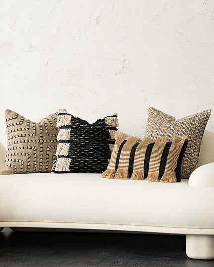 Wabi-Sabi Vintage Art Cotton Linen Cushion