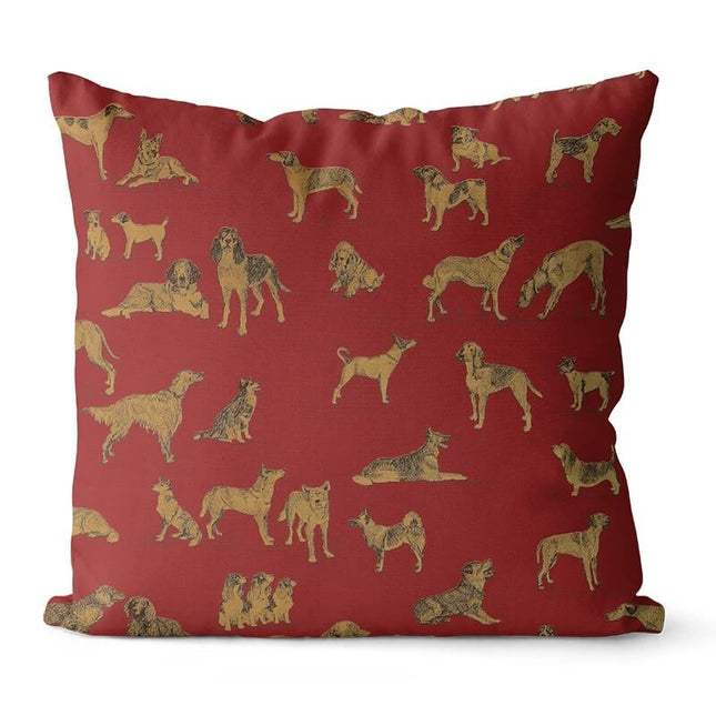 Vintage Art Cushion - Christmas Edition