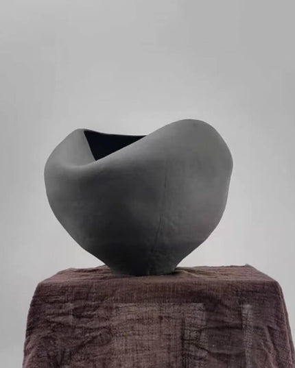 Wabi Sabi  Handcrafted Organic Ceramic Vase