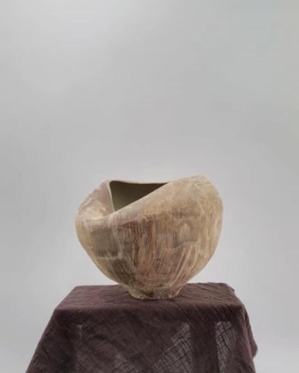 Wabi Sabi  Handcrafted Organic Ceramic Vase