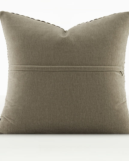 Modern Wool Patchwork Lumbar Pillow