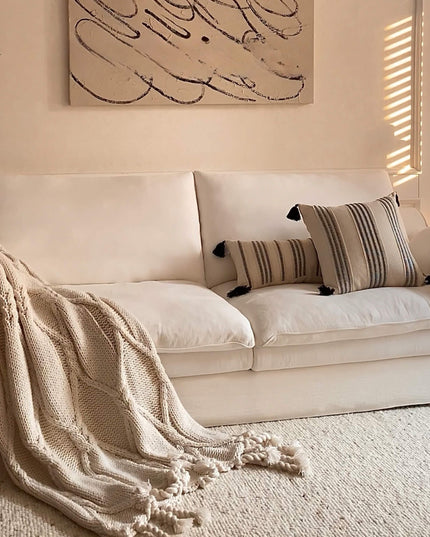 Modern Minimalist Handcrafted Cushion