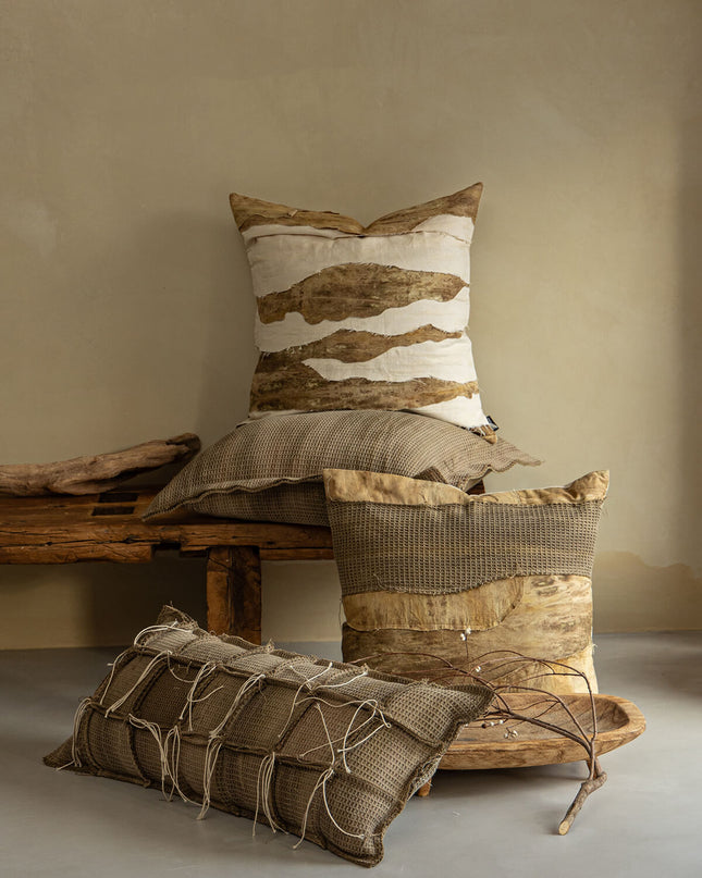 Wabi-Sabi Style Oil Painting Art Pillow&Cushion