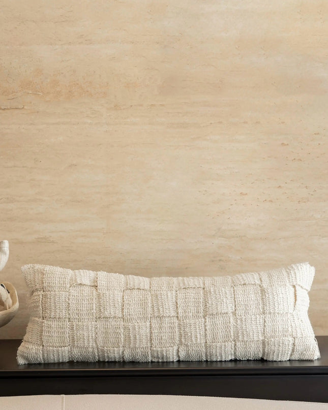 Modern Living Room Handwoven Lumbar Pillow