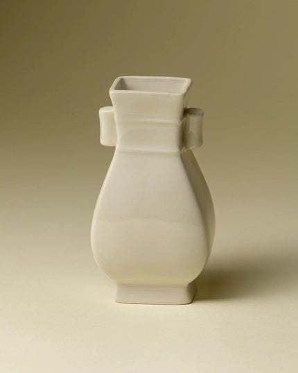 Modern Wabi Sabi Ceramic Art Vase - Japanese Artisan