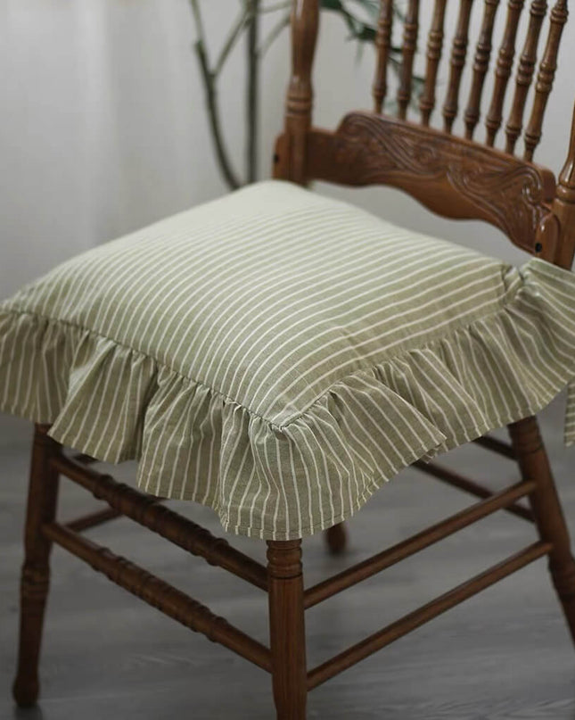 Modern Minimalist Stripes Chair Cushions Indoor Set