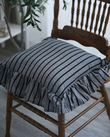 Modern Minimalist Stripes Chair Cushions Indoor Set