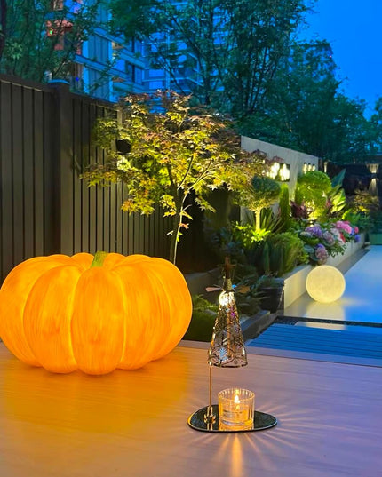 Autumn Outdoor Garden Pumpkin Lighting - Thanksgiving Edition