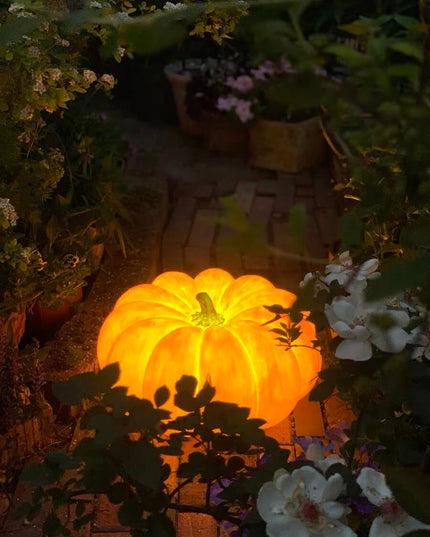 Autumn Outdoor Garden Pumpkin Lighting - Thanksgiving Edition