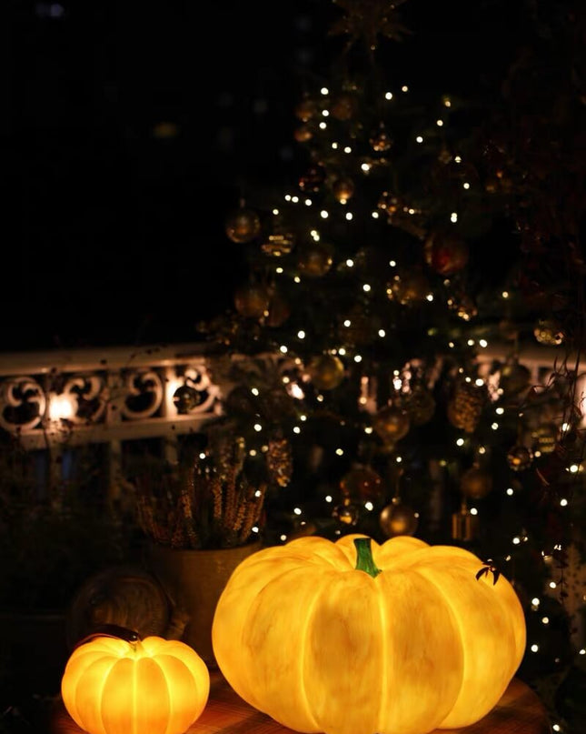 Autumn Outdoor Garden Pumpkin Lighting - Thanksgiving Edition