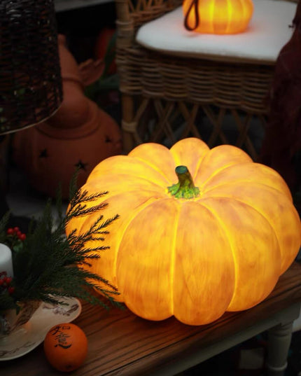 Autumn Outdoor Garden Pumpkin Lighting - Thanksgiving Edition