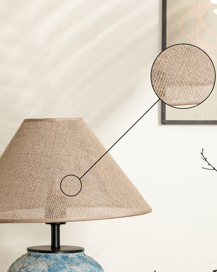 Wabi-Sabi Ceramic Art Table Lamp