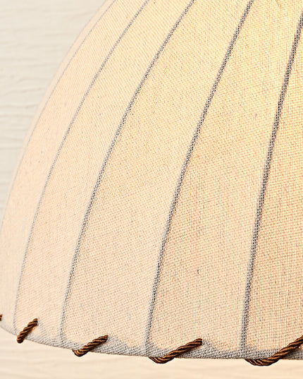 Wabi-Sabi Ceramic Table Lamp & Fabric Shade