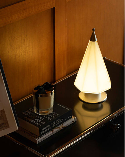 Cedar Cordless Rechargeable Table Lamp - Christmas Gift