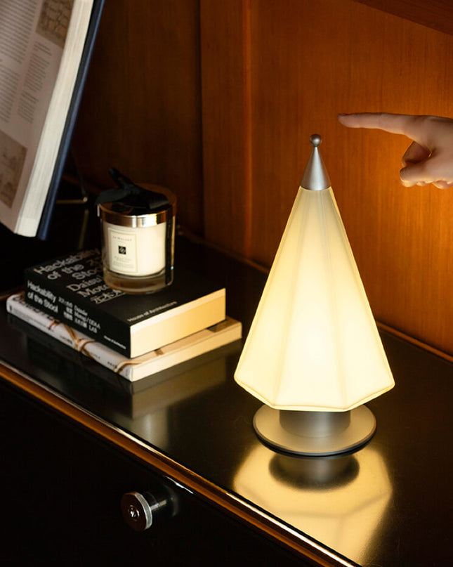 Cedar Cordless Rechargeable Table Lamp - Christmas Gift