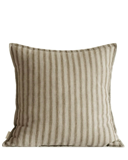 Vintage Striped Linen Living Room Pillows & Cushions