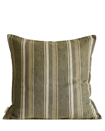 Vintage Striped Linen Living Room Pillows & Cushions