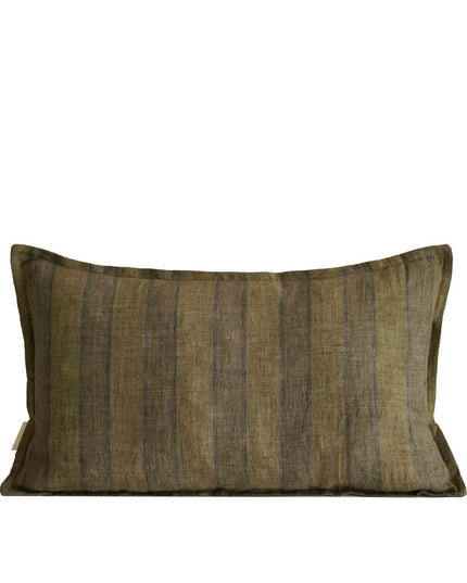 Vintage Striped Linen Living Room Pillows & Cushions