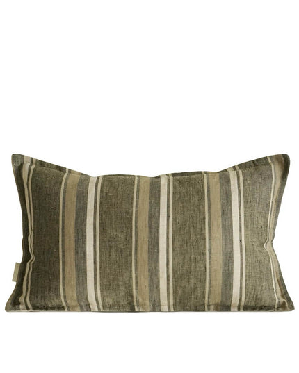 Vintage Striped Linen Living Room Pillows & Cushions