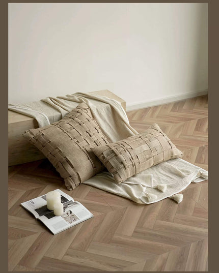 Antique Living Room Braided Cotton Throw Pillows & Cushions