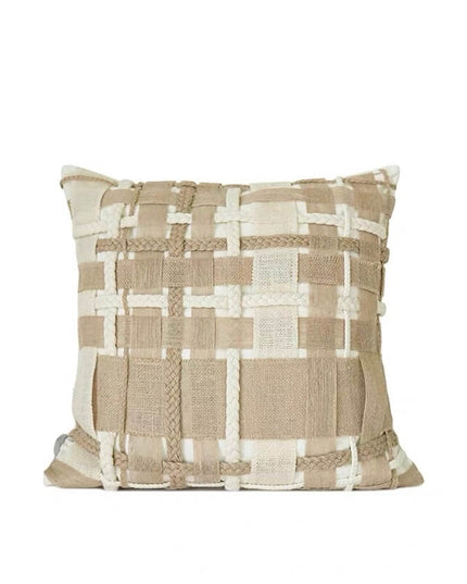 Antique Living Room Braided Cotton Throw Pillows & Cushions