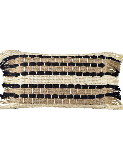 Modern Minimalist Living Room Braided Throw Pillows & Cushions