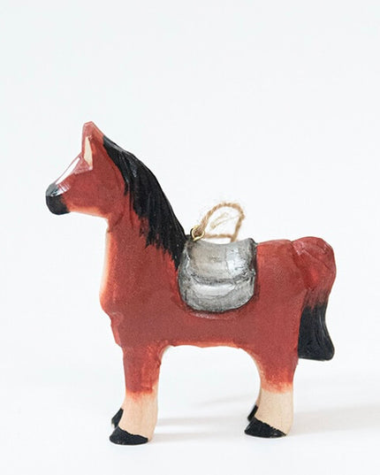 Ralph Lauren Christmas Tree Wooden Horse  Table Decor