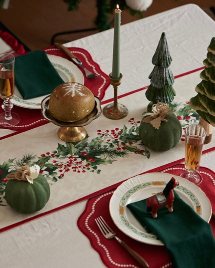 Ralph Lauren Christmas Tree Wooden Horse  Table Decor