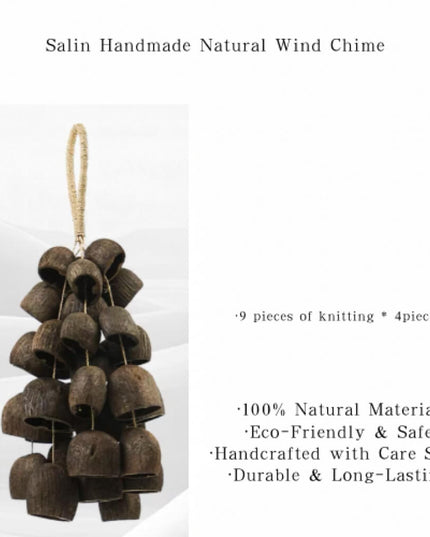 Handwoven Seed Pod Wind Chime - Calm & Meditation