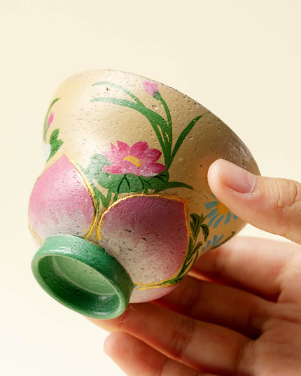 Lotus Petal Carved Lotus Cup -Purity & Enlightenment