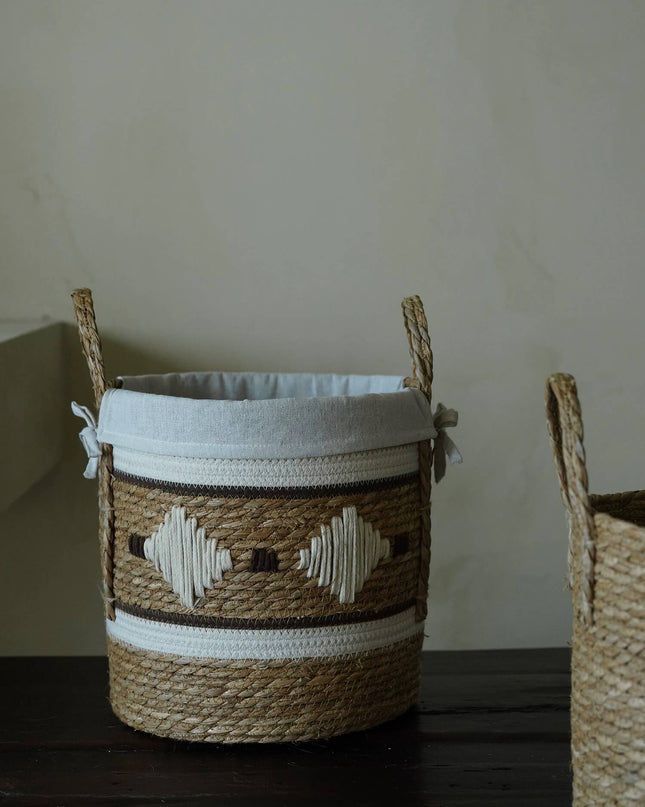 Handmade Eco-Friendly Grass Weaving Storage