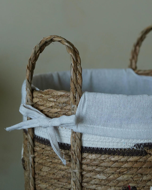 Eco-friendly Hand Woven Grass Storage