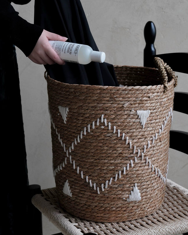 Eco-friendly Hand Woven Grass Storage
