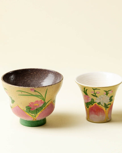 Lotus Petal Carved Lotus Cup -Purity & Enlightenment