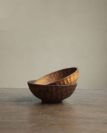 Teak Wood Handmade Bowl