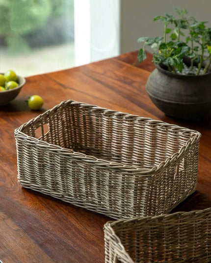 Natural Woven Rattan Storage Basket