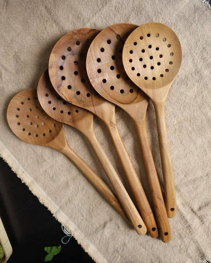 Teak Wood Cooking Spoon