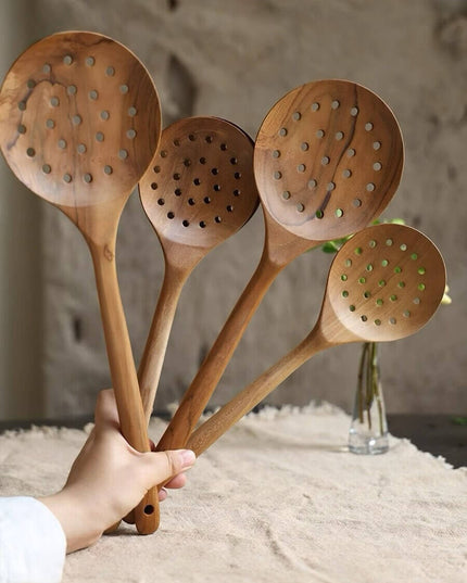 Teak Wood Cooking Spoon