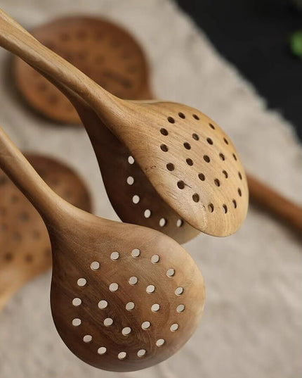 Teak Wood Cooking Spoon