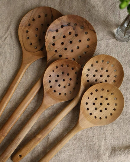 Teak Wood Cooking Spoon