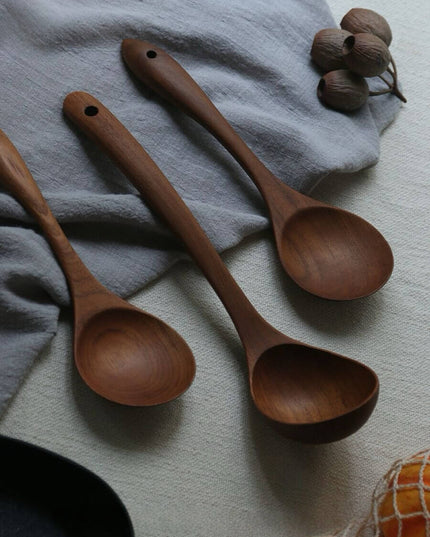Teak Wood Kitchen Cooking Spoon