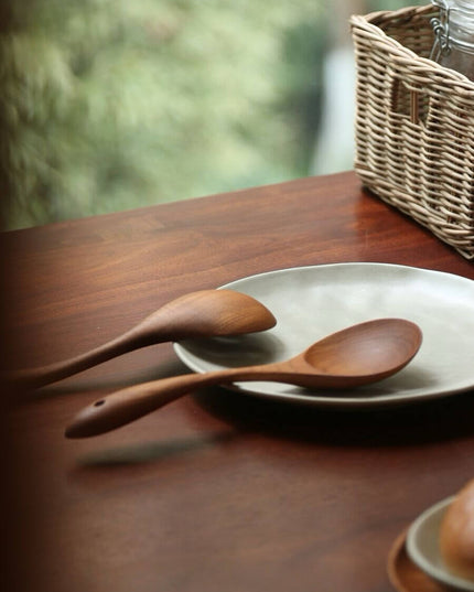 Teak Wood Kitchen Cooking Spoon