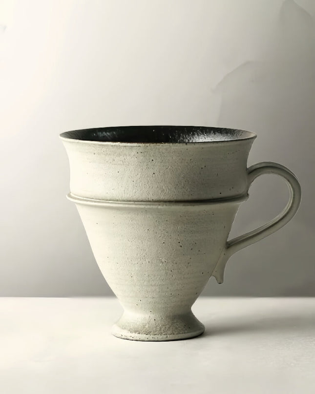 Wabi-sabi Handmade Ceramic Retro Coffee Mug