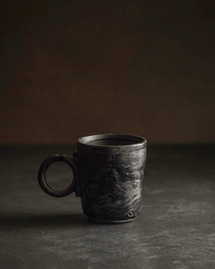 Ceramic Vintage Hand Painted Coffee Mug Sets
