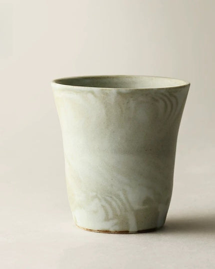 Hand Painted Ceramic Latte Mug Set