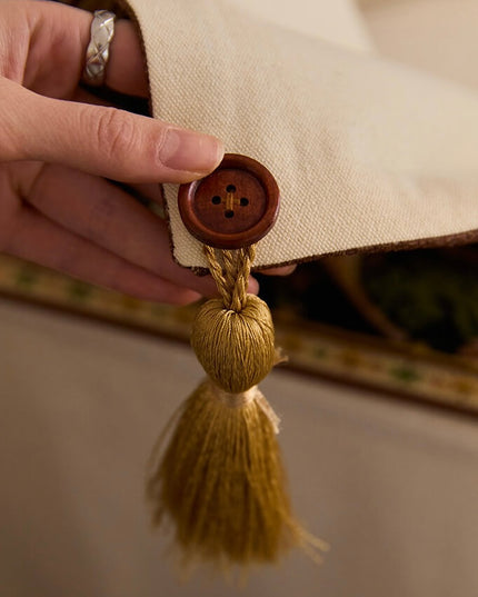 Garden Bird Fringed Table Runner - Morris Painting