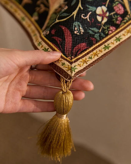 Garden Bird Fringed Table Runner - Morris Painting