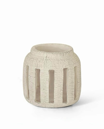 Wabi-sabi Openwork Art Ceramic Vase